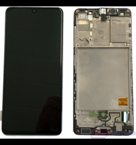 Samsung Galaxy A41 SM-A415FN LCD + dotyková deska + přední kryt black - originál