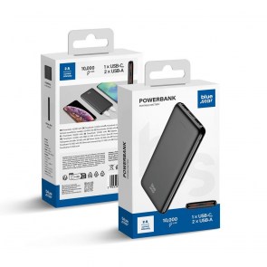 Powerbanka BLUE STAR 10000 mAh 2A W1086 černá