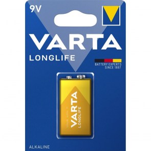 VARTA alkalická baterie 9V (Typ 6LR61) Longlife 1 ks