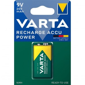 VARTA dobíjecí baterie 9V 200mAh Accu Power 1 ks