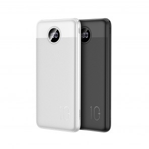 VEGER powerbanka 10000 mAh PD QC3.0 2A 20W L10S (W1105PD) černá