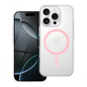 Drop Glue Colorful Ring Mag Cover kompatibilní s MagSafe pro IPHONE 11 růžový