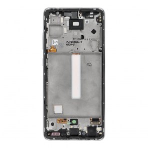 ServicePack LCD displej SAMSUNG A52S 5G A528B GH82-26861D bílý