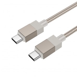 HOCO kabel typ C na typ C 3A 60W X110 1 m zlatý