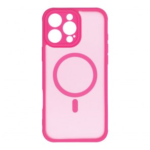 Pouzdro FULL MATTE MAG COVER kompatibilní s MagSafe pro IPHONE 16 Pro Max růžové