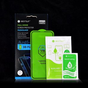 Nejvhodnější flexibilní hybridní sklo 5D pro Xiaomi Redmi Note 14 4G/5G černé