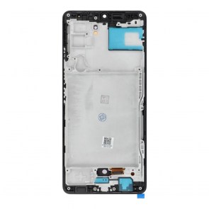 LCD displej pro SAMSUNG A42 5G A426 HARD OLED s rámečkem