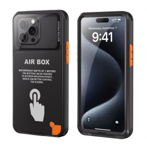 Vodotěsné pouzdro SHELLBOX AIRBOX 6.7 univerzální černé