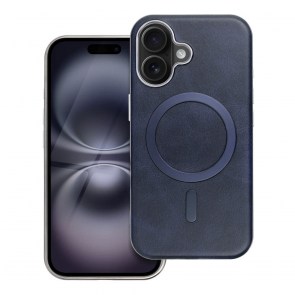 GENTLEMAN MAG COVER Pouzdro kompatibilní s MagSafe pro IPHONE 16 PRO MAX navy blue