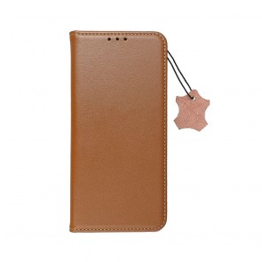 SMART PRO Book kožené pouzdro pro SAMSUNG S25 Edge hnědé