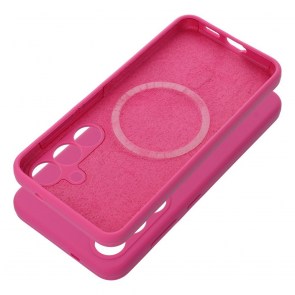 Pouzdro SILICONE 2mm pro SAMSUNG S25 Ultra kompatibilní s MagSafe růžové