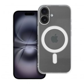 Pouzdro CLEAR 2 mm pro IPHONE 16 kompatibilní s MagSafe (ochrana fotoaparátu) průhledné