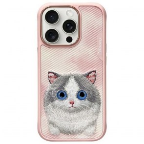 NIMMY pouzdro BIG EYED PET 2.0 Cat pro IPHONE 16 Pro Max růžové