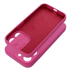 Pouzdro SILICONE 2mm pro IPHONE 17 růžové