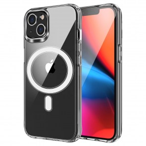 Pouzdro CLEAR MAG COVER (MID) kompatibilní s MagSafe pro IPHONE 17 transparentní