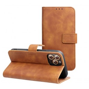Pouzdro TENDER Book pro XIAOMI Redmi 15 hnědé