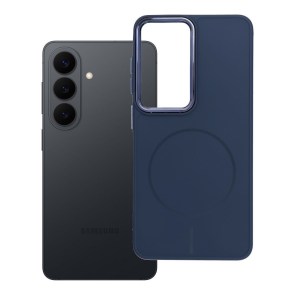 Pouzdro pro Samsung S26 Frame Mag Cover kompatibilní s MagSafe navy blue