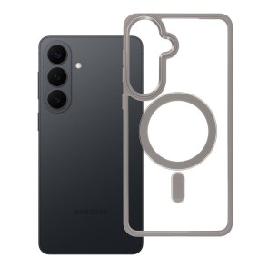 Pouzdro pro Samsung S26 PLUS Color Edge Mag Cover kompatibilní s MagSafe titanově šedé