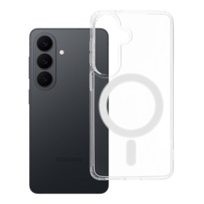 Pouzdro pro Samsung S26 Clear Mag Cover (STR) kompatibilní s MagSafe transparentní