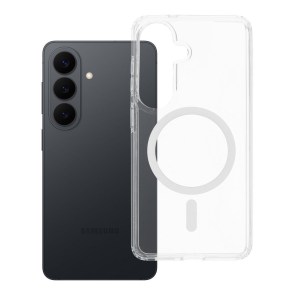 Pouzdro pro Samsung S26 Clear Mag Cover Elite (STR / NON-YELLOWING) kompatibilní s MagSafe transparentní