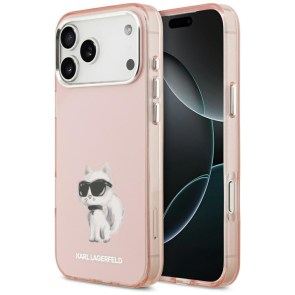 KARL LAGERFELD pouzdro pro IPHONE 17 Pro kompatibilní s MagSafe KLHMP17LHGKCGKBK (IML Glitter k&C Sketch Logo) černé