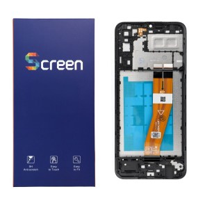 OG LCD displej pro SAMSUNG A04E A042 F/M OEM s rámečkem