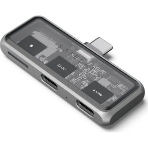 Adaptér HUB 3v1 USB C Satechi Mobile XR ST-HXRSDM vesmírně šedý