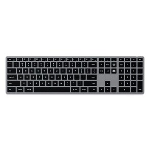 Bezdrátová klávesnice QWERTY Satechi Slim X3 ST-BTSX3M vesmírně šedá