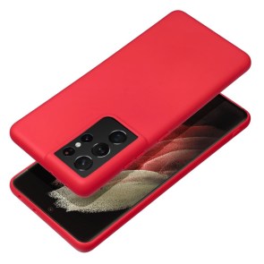 Pouzdro pro Samsung A27 5G Soft red