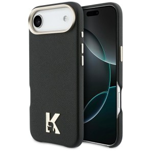 KARL LAGERFELD pouzdro pro IPHONE 17 Air kompatibilní s MagSafe KLHMP17M5PGFKHGK (PU FW W/ KHead Logo) černé
