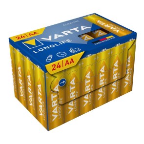 Alkalická baterie VARTA R6 (AA) Longlife 24 ks 