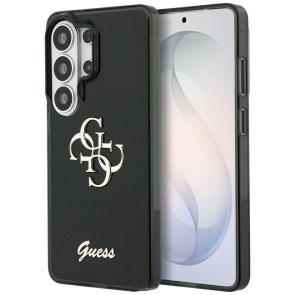 Pouzdro GUESS pro SAMSUNG S26 Ultra GUHMS26LHGTMLCGK (IML Big Metal 4G and Script) černé