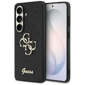 Pouzdro GUESS pro SAMSUNG S26 GUHCS26SHG4SGK (Fixed Glitter 4G Big Metal Logo) černé