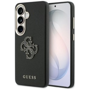 Pouzdro GUESS pro SAMSUNG S26 GUHCS26S5PS4RGGK (Grained Big 4G Metal Logo) černé
