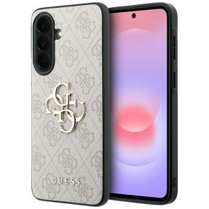 Pouzdro GUESS pro SAMSUNG Galaxy A37 GUHCSA374GMGPI (4G PU Big Logo) růžové