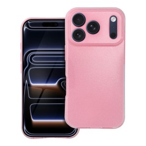 Pouzdro pro iPhone 18 Pro / 17 Pro – průhledné pouzdro, tloušťka 2 mm, barva Blink pink