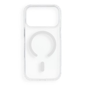 Pouzdro pro iPhone 17 Pro / 18 Pro „Drop Glue Colorful Ring Mag Cover“ kompatibilní s MagSafe, bílé