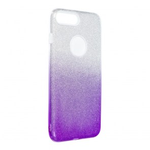 Pouzdro  SHINING pro IPHONE 7 Plus / 8 Plus čiré/fialové