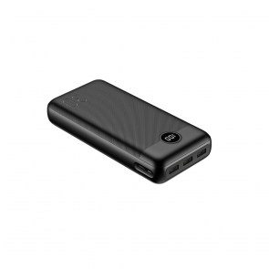 Power banka VEGER L30 - 30 000mAh LCD Quick Charge PD20W černá
