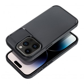 Pouzdro CARBON PREMIUM pro IPHONE 155 Pro Max černé