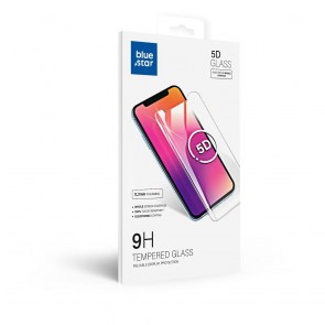 Tvrzené sklo Blue Star - apple iPhone 15 Pro 5D Full Cover black