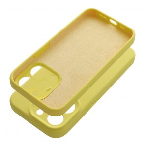 Pouzdro SILICONE 2mm pro IPHONE 16 Pro Max lemon