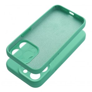 Pouzdro SILICONE 2mm pro IPHONE 16 Plus mint