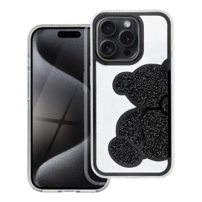 Pouzdro TEDDY BEAR pro IPHONE 16 Pro černé