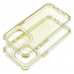 Pouzdro MATRIX CLEAR pro IPHONE 15 Pro žluté