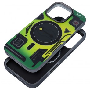  F-PROTECT Levels s technologií Dual Layer 4D, kompatibilní s vojenským pádovým testem a MagSafe pro IPHONE 16 PLUS cyber green