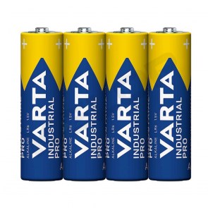 Alkalická baterie VARTA R6 (AA) Industrial Pro 4 ks