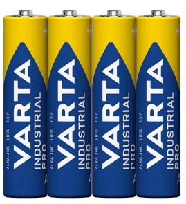 Alkalická baterie VARTA R3 (AAA) Industrial Pro 4 ks
