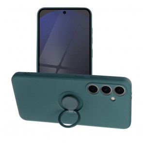 Pouzdro SILICONE RING pro SAMSUNG S24 FE zelené